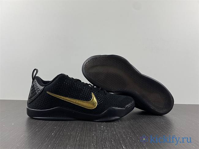 Nike Kobe 11 Elite Low Black Mamba Collection Fade To Black 869459-001 - 1
