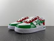 A Bathing Ape Bape Sta Green Red - 5
