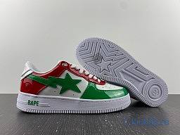 A Bathing Ape Bape Sta Green Red - 1