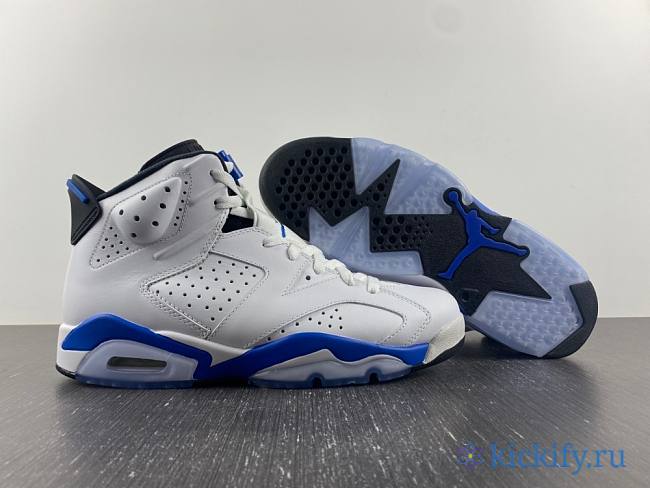 AIR JORDAN 6 RETRO 'SPORT BLUE 384664-107 - 1