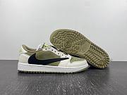 Nike Air Jordan 1 Retro Low Golf Travis Scott Neutral Olive FZ3124-200 - 1