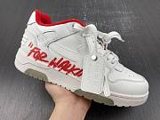 OFF-WHITE Out Of Office OOO Low Tops For Walking White White Red SS22 OMIA189S22LEA0030125 - 3