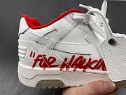 OFF-WHITE Out Of Office OOO Low Tops For Walking White White Red SS22 OMIA189S22LEA0030125 - 2