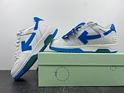 OFF-WHITE Out Of Office OOO Low Tops White Blue (FW22) OMIA189F22LEA0014501 - 6