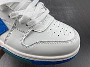 OFF-WHITE Out Of Office OOO Low Tops White Blue (FW22) OMIA189F22LEA0014501 - 3