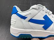 OFF-WHITE Out Of Office OOO Low Tops White Blue (FW22) OMIA189F22LEA0014501 - 2