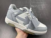 OFF-WHITE Out Of Office OOO Low Tops Grey White OMIA189S22LEA0010109 - 4