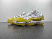 Nike Air Jordan 11 Retro Low Yellow Snakeskin (Women's) AH7860-107 - 4