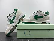 OFF-WHITE Out Of Office OOO Low Tops White Green 2021 OMIA189R21LEA0010155 - 6