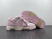 OFF-WHITE Out Of Office OOO Low Tops White Pink (Women's) OWIA259S22LEA0010130 - 1