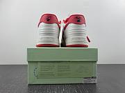OFF-WHITE Out Of Office OOO Low Tops White RedOMIA189S22LEA0010125 - 6