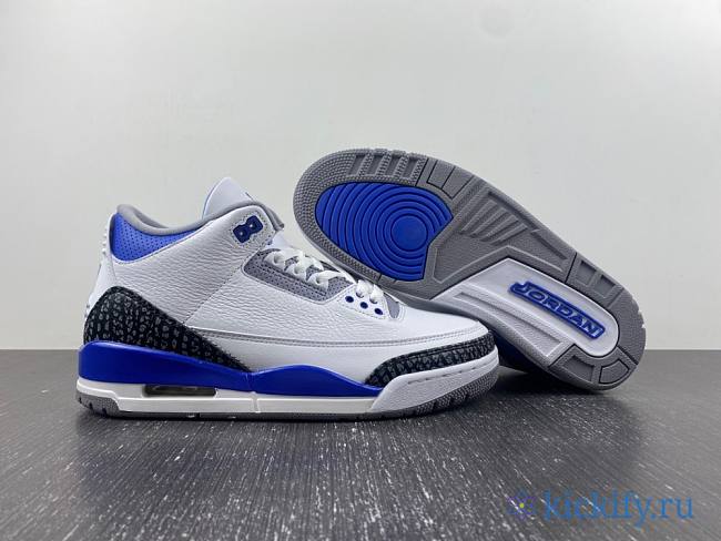 Nike Air Jordan 3 Retro Racer Blue CT8532-145 - 1
