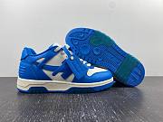 OFF-WHITE Out Of Office OOO Low Tops White Blue (FW22) - 1