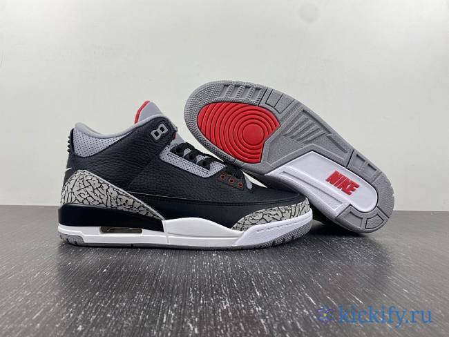 Nike Air Jordan 3 Retro OG 'Black Cement' 2018 854262-001。 - 1