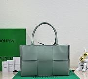B0ttega Veneta Arco Tote Dark Green Bag - 2