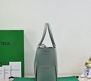 B0ttega Veneta Arco Tote Dark Green Bag - 3
