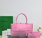 B0ttega Veneta Arco Tote Pink Bag - 1