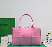 B0ttega Veneta Arco Tote Pink Bag - 5
