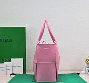 B0ttega Veneta Arco Tote Pink Bag - 3