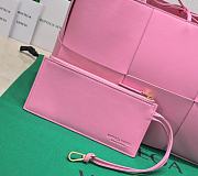 B0ttega Veneta Arco Tote Pink Bag - 2