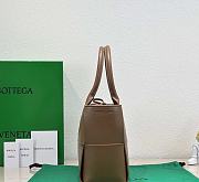 B0ttega Veneta Arco Tote Brown Bag - 4
