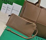 B0ttega Veneta Arco Tote Brown Bag - 3