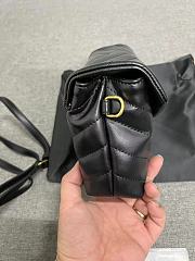 YS1 LOULOU TOY STRAP BAG BLACKU TOY STRAP BAG BLACK - 2
