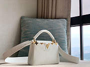 Louis Vittan Capucines Mini Bag M56669 in White - 6