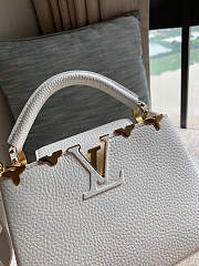 Louis Vittan Capucines Mini Bag M56669 in White - 2