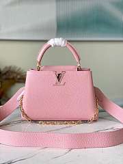 Louis Vittan Capucines BB Bag M59065 Pink - 1