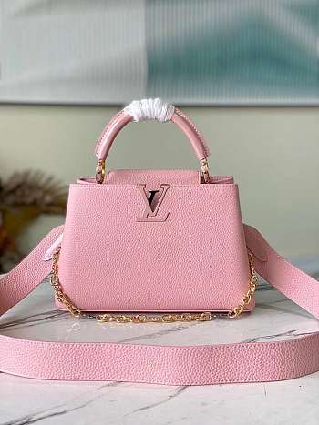 Louis Vittan Capucines BB Bag M59065 Pink