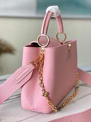 Louis Vittan Capucines BB Bag M59065 Pink - 4