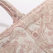 Louis Vittan Book Tote Handbag pink - 3