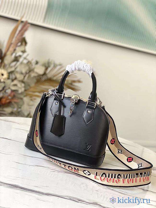 Louis Vittan Epi Alma BB Black Handbag M57426 - 1