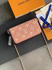 Louis Vittan M81759 FÉLICIE POCHETTE PINK - 1
