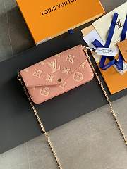 Louis Vittan M81759 FÉLICIE POCHETTE PINK - 6