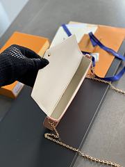 Louis Vittan M81759 FÉLICIE POCHETTE PINK - 2