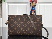 Louis Vittan DOUBLE ZIP POCHETTE M68574 - 3