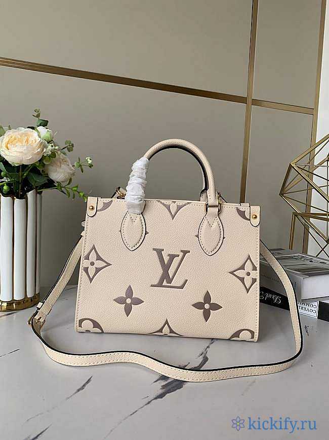 Louis Vittan Onthego PM Cream 25cm - 1