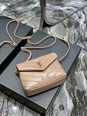 YS1 LOULOU TOY STRAP BAG NUDE - 4