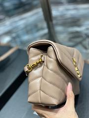 YS1 LOULOU TOY STRAP BAG NUDE - 6