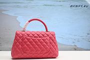 Chanel Coco Handle Gold Caviar pink - 6