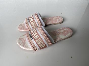 D1or Slippers pink