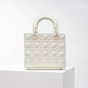 Dior lady Bag White 20cm - 2