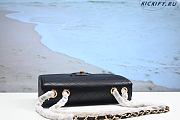 Chane1 Black Quilted Lambskin Jumbo Classic Single Flap Gold Hardware - 2