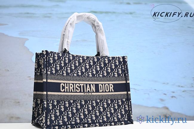 Dior Canvas Book Tote 36.5cm - 1