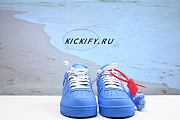 Nike Air Force 1 x Off-White North Carolina Blue Silver Hook CI1173-400  - 5