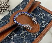 Gvcci Denim Dionysus Bag 16.5cm - 2