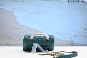Chanel Coco Handle Gold Caviar green - 6