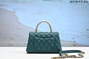 Chanel Coco Handle Gold Caviar green - 4